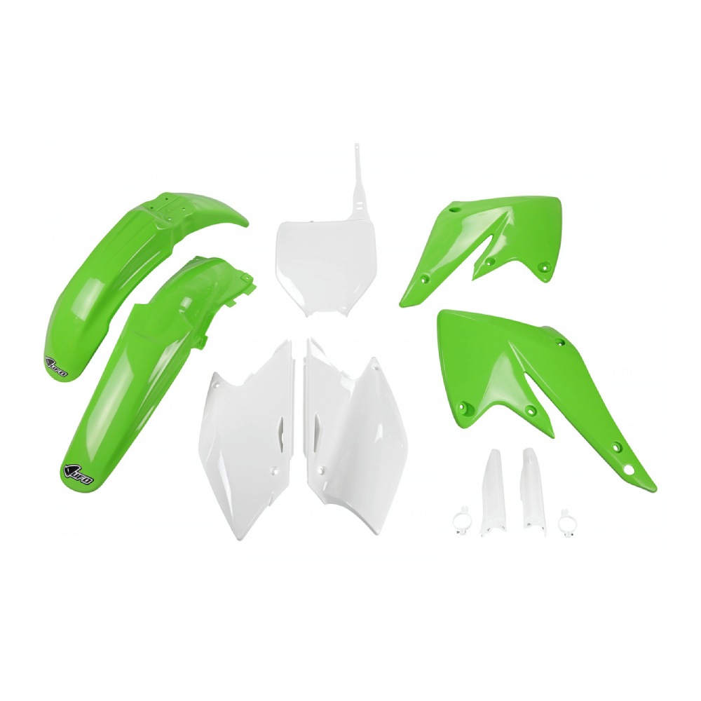 Plastics kit Kawasaki KX 250 F (04-05) - colour OEM KAKIT203F-999