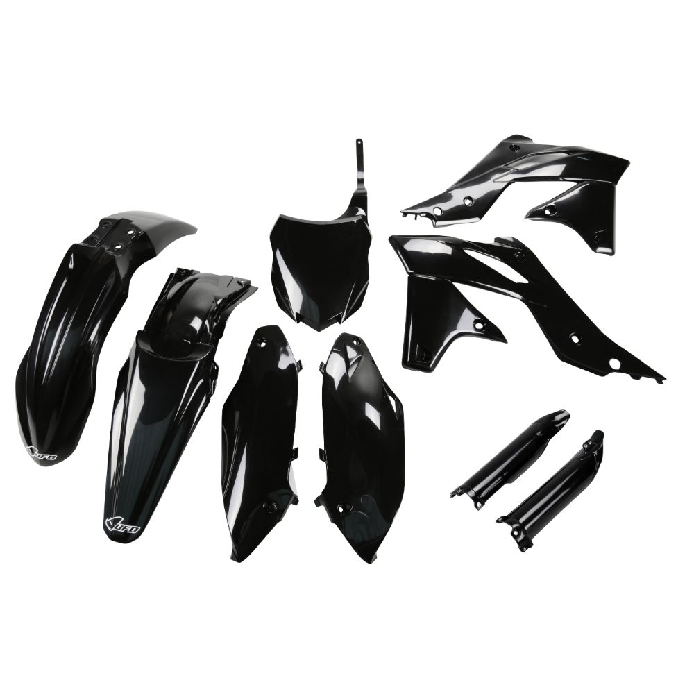 Plastics kit Kawasaki KX 250 F (13-16) - colour black KAKIT219F-001