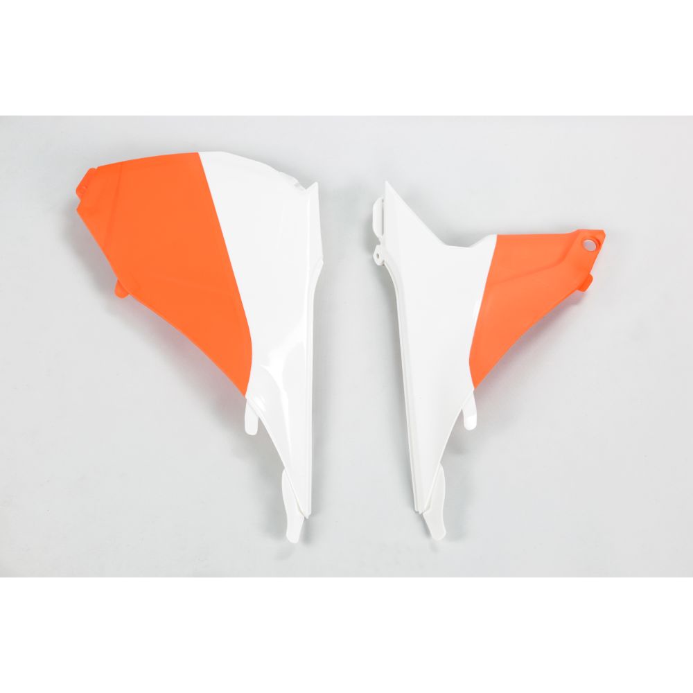 Airbox cover KTM 350 SX-F (13-15) white e orange* KT04053-999W