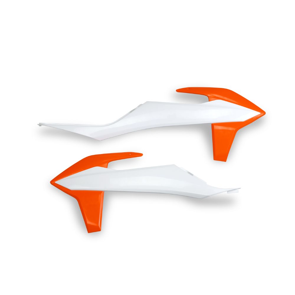 Radiator Shrouds KTM 450 SX-F (20-22) white and orange* KT04092-999W