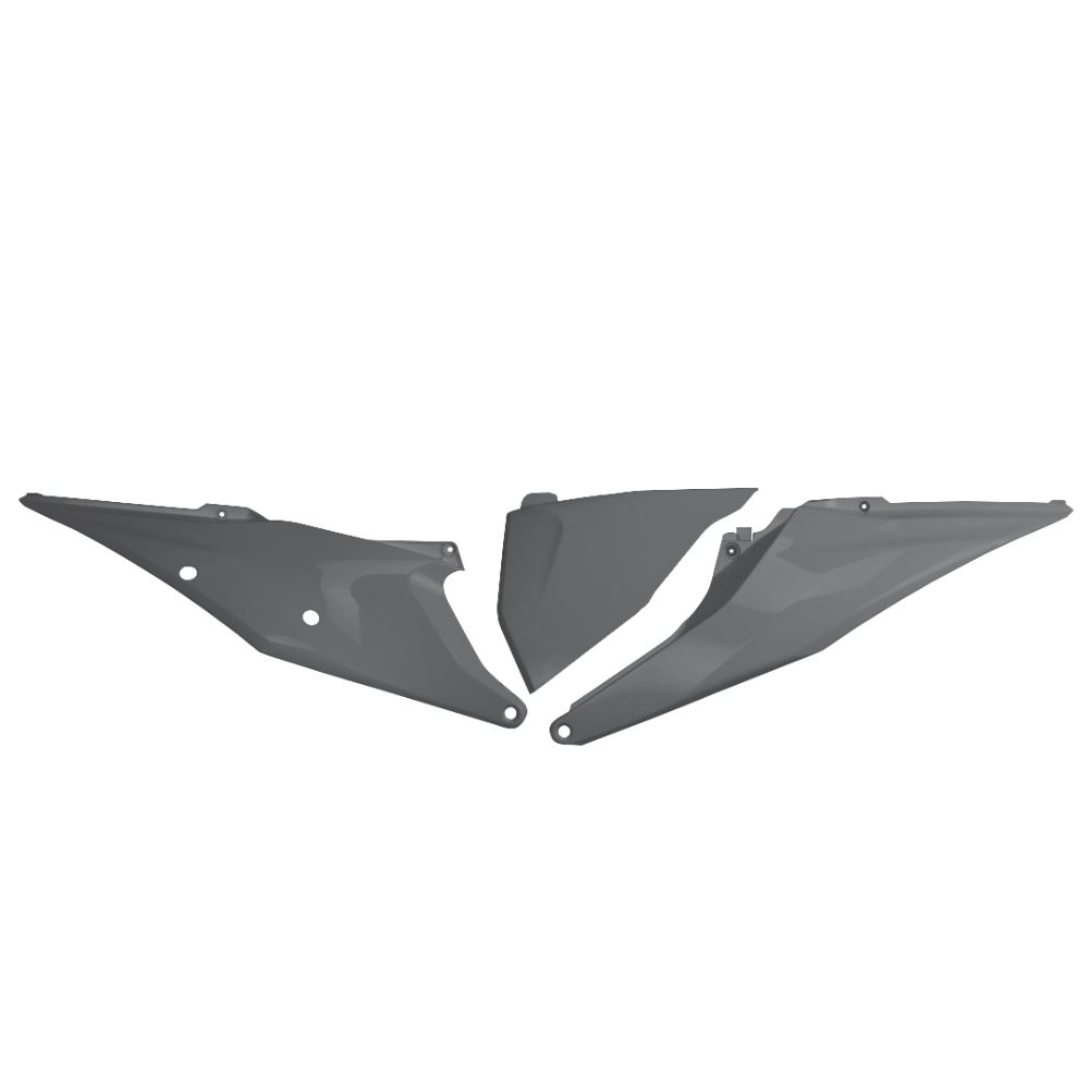 Side number plates KTM 150 SX (19-22) grey KT04093-341