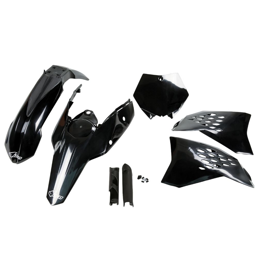 Plastics kit KTM 525 SX-F (07) - colour black KTKIT506F-001