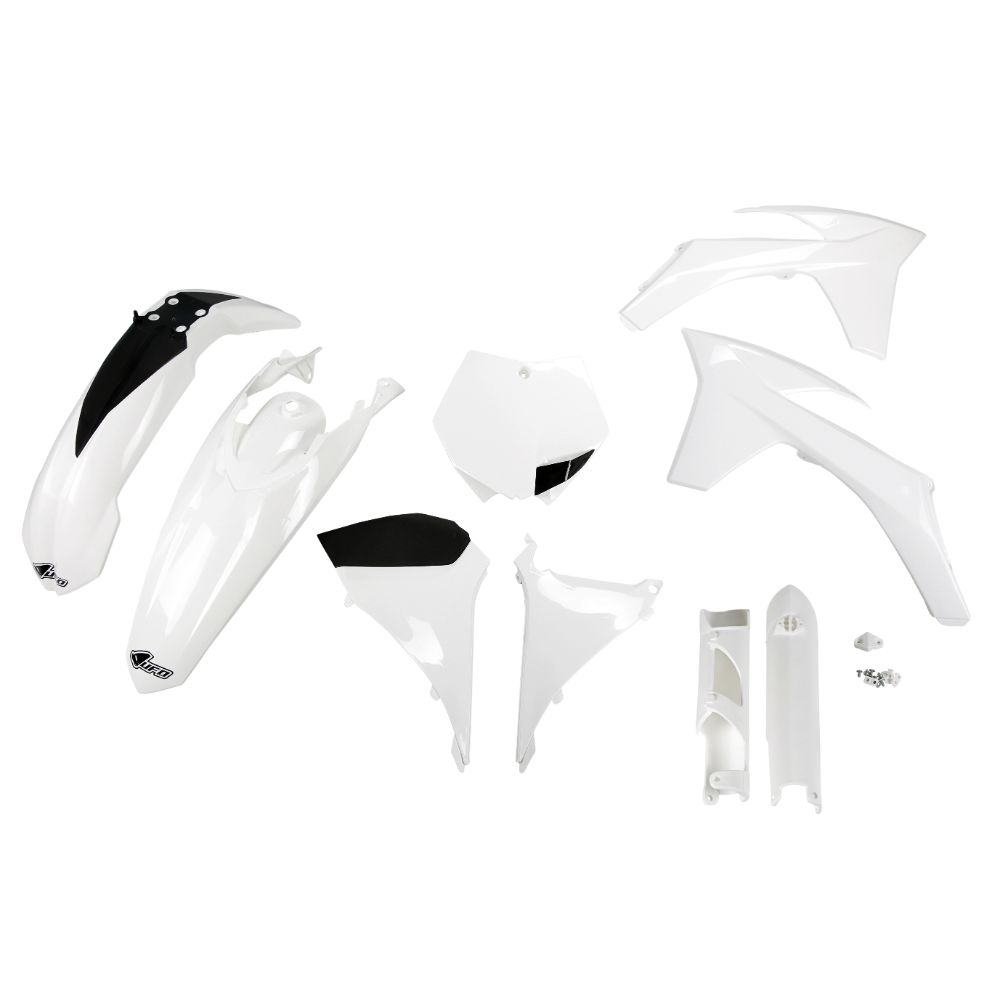 Plastics kit KTM 125 SX (11) - colour white KTKIT509F-047
