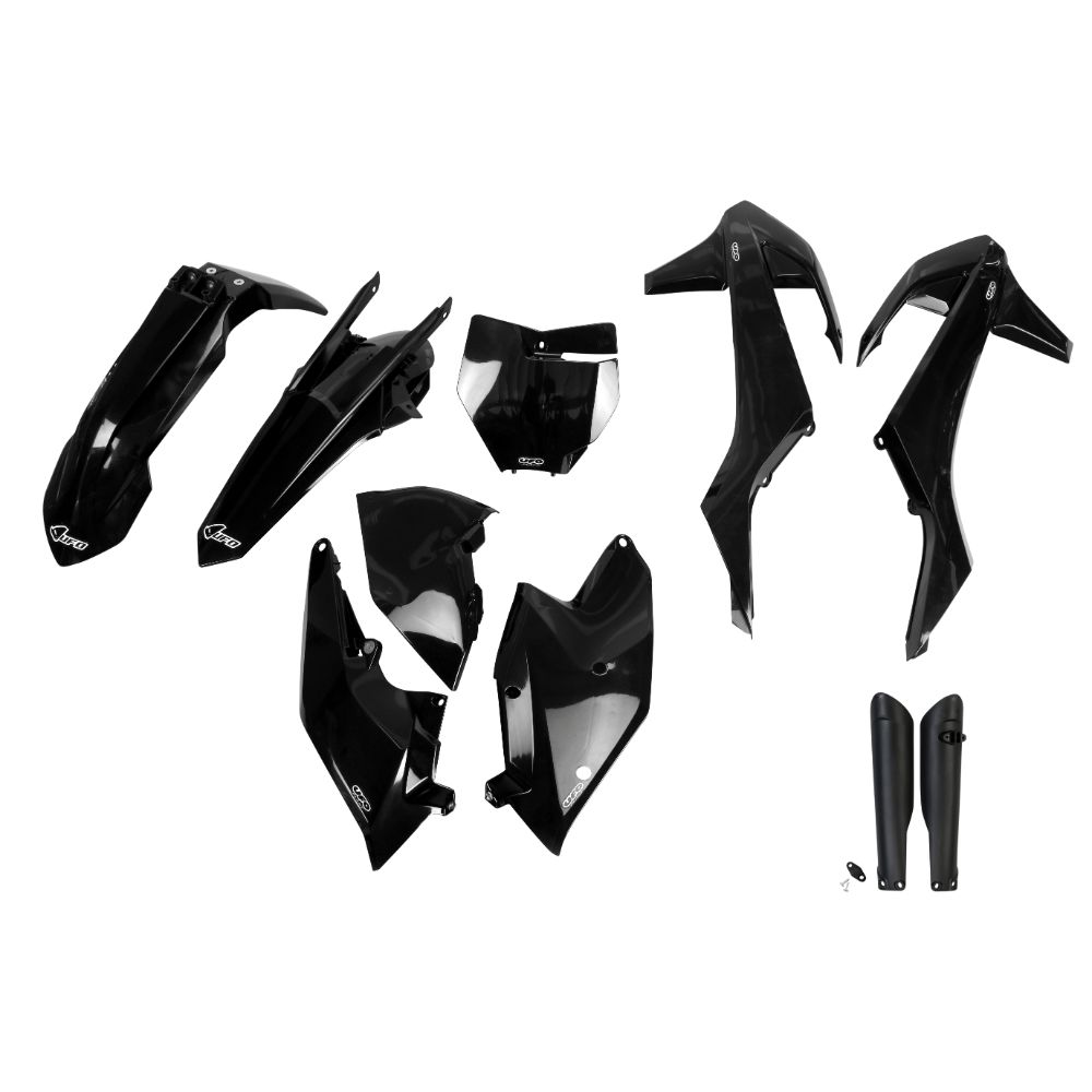 Plastics kit KTM 125 SX (16-18) - colour black KTKIT517F-001