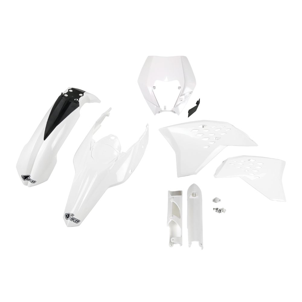 Plastics kit KTM 530 EXC-F (09-11) - colour white KTKIT520F-047