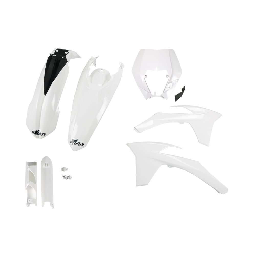 Plastics kit KTM 450 EXC-F (12-13) - colour white KTKIT521F-047