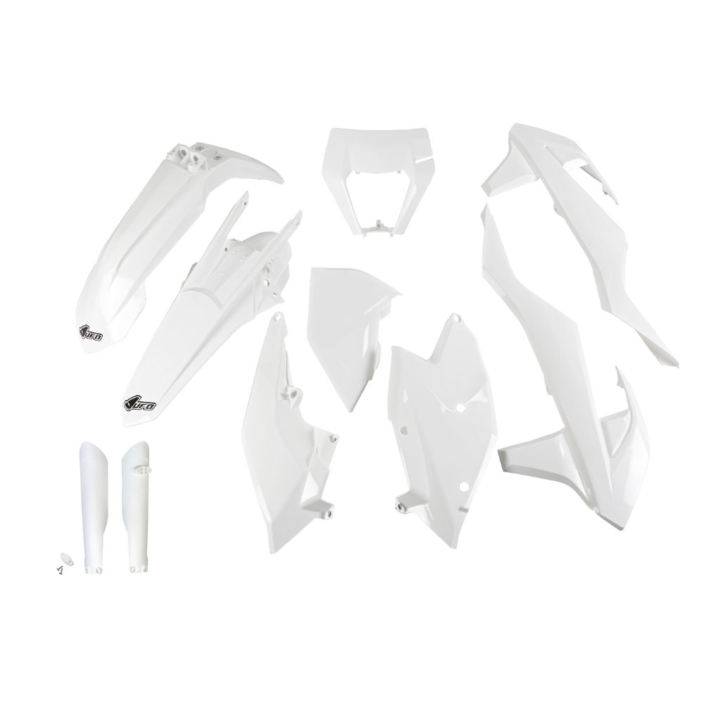Plastics kit KTM 250 EXC-F (17-19) - colour white KTKIT523F-047