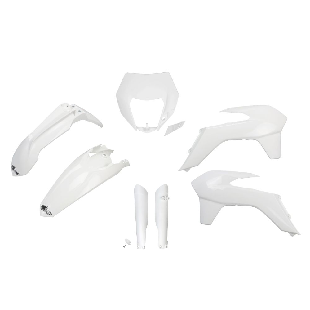 Plastics kit KTM 200 EXC (14-16) - colour white KTKIT524F-047