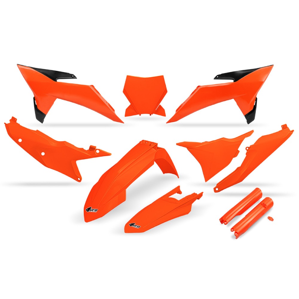 Plastics kit KTM 350 SX-F (25-26) - colour neon orange KTKIT532F-FFLU