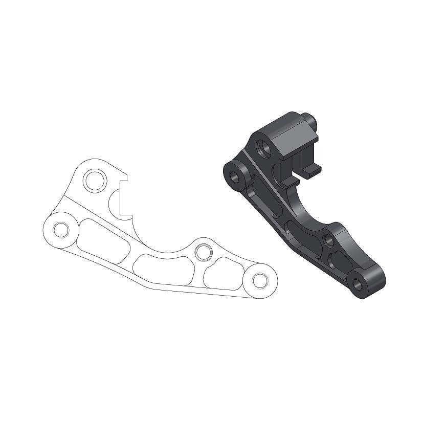 Spacer Kawasaki KX 125 (06-08) front 270 mm - Moto Master MM-211047