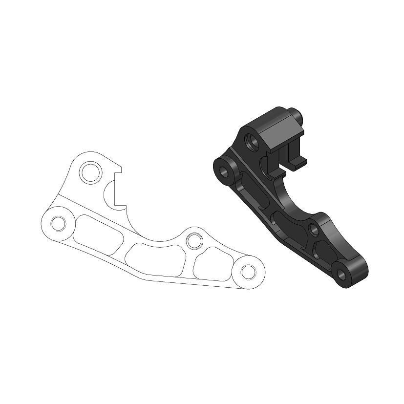 Spacer Yamaha WR 450 F (05-18) front 270 mm - Moto Master MM-211049