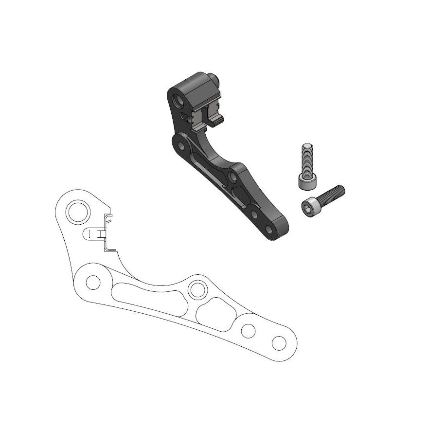 Spacer Husqvarna 450 FE (18-21) front 270 mm - Moto Master MM-211095