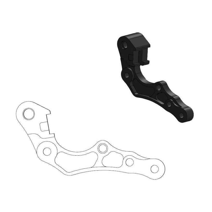 Spacer Gasgas 250 EC (21-23) front 270 mm - Moto Master MM-211125