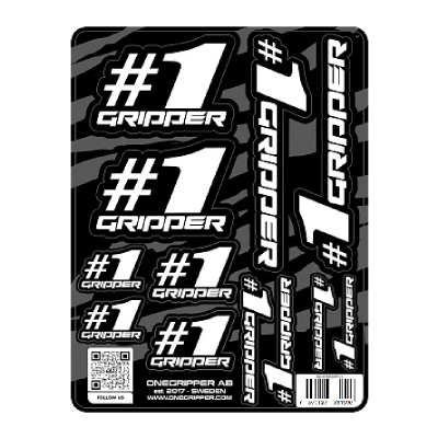 Kit sticker Logo sponsor - Onegripper OG-STKRSHT-01