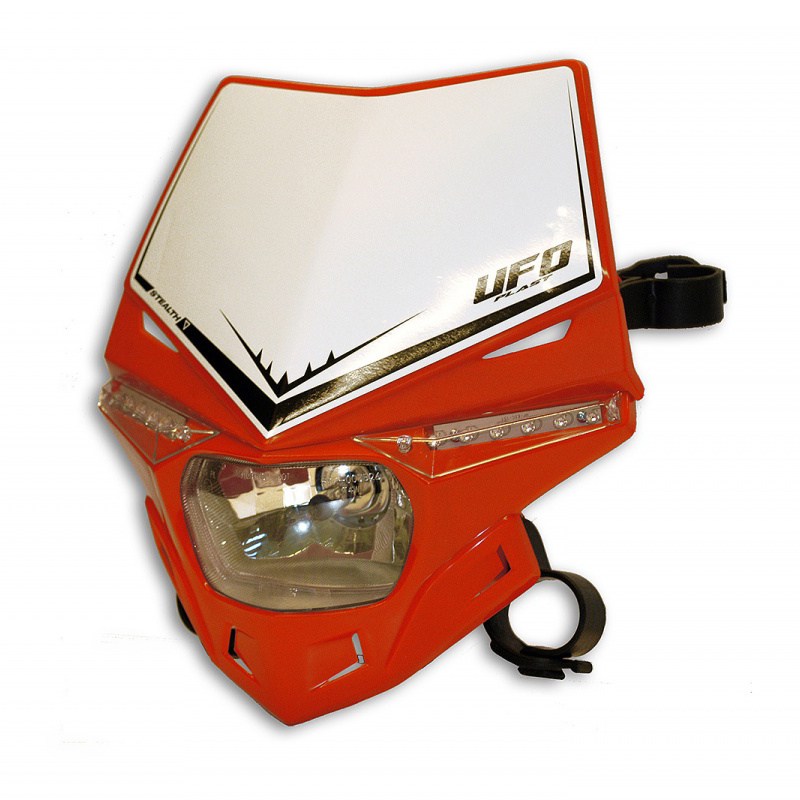 Headlight Mask Universal UFO Stealth red Headlight Mask Universal UFO Stealth red