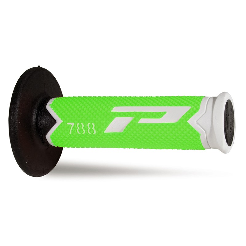 Pair of Grips off-road Pro Grip 788 - white neon green black