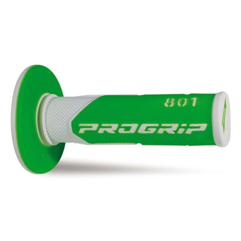 Pair of Grips off-road Pro Grip 801 - white neon green