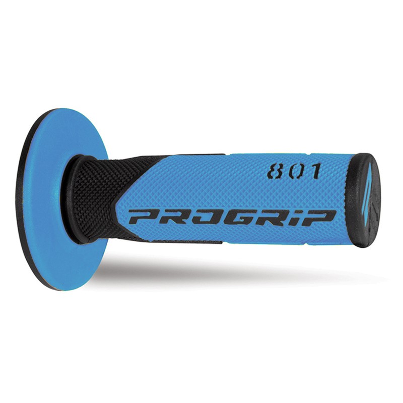Pair of Grips off-road Pro Grip 801 - black light blue PG-801-286