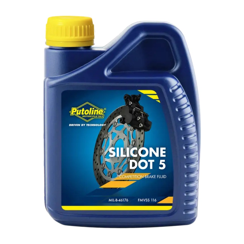 Brake fluid Putoline Silicone DOT 5 - 500 ml PL74042