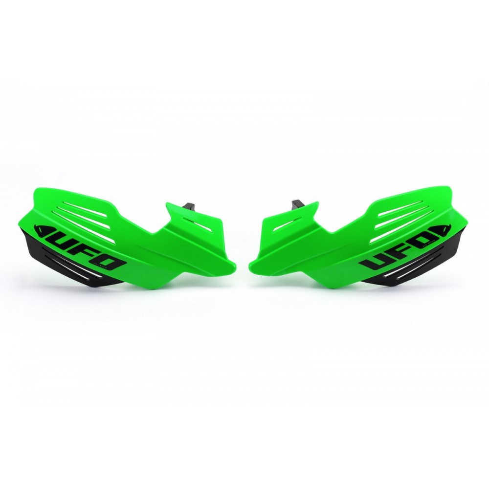 Pair of handguards UFO VULCAN universal neon green PM01650-AFLU