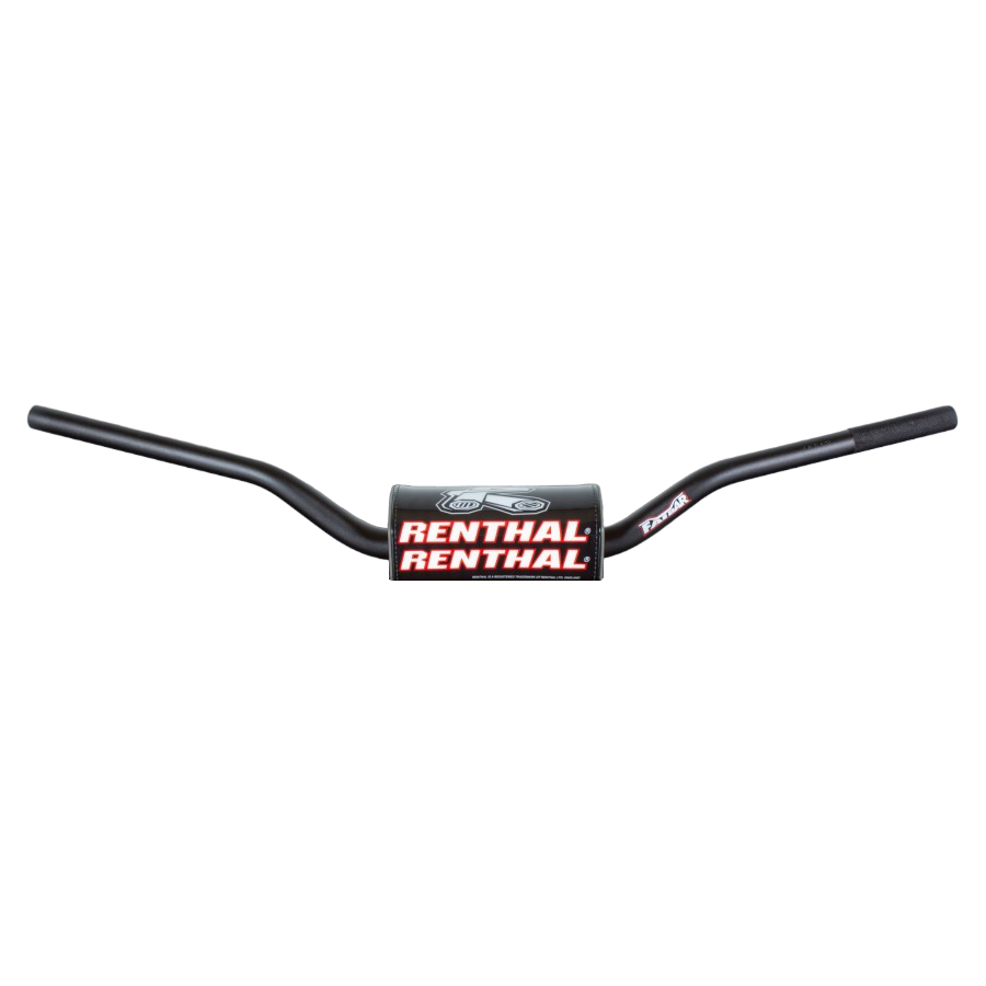 Handlebar Renthal 28.6 mm Fatbar bend Yamaha black R-602-01-BK