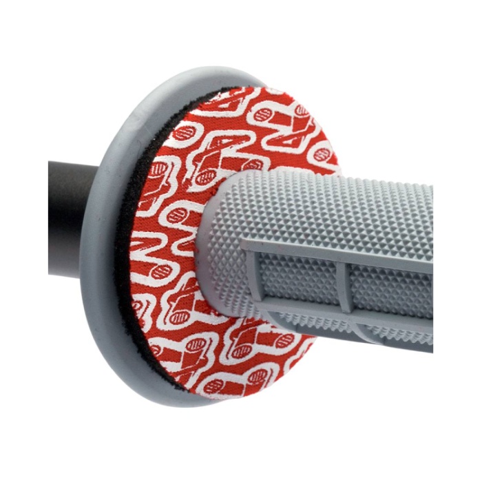 Pair of grip donuts Renthal red R-G186
