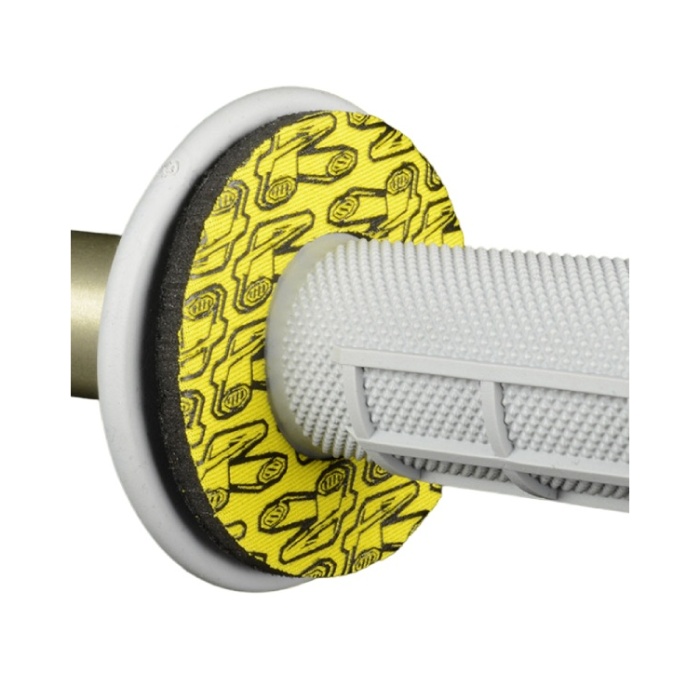 Pair of grip donuts Renthal yellow R-G205