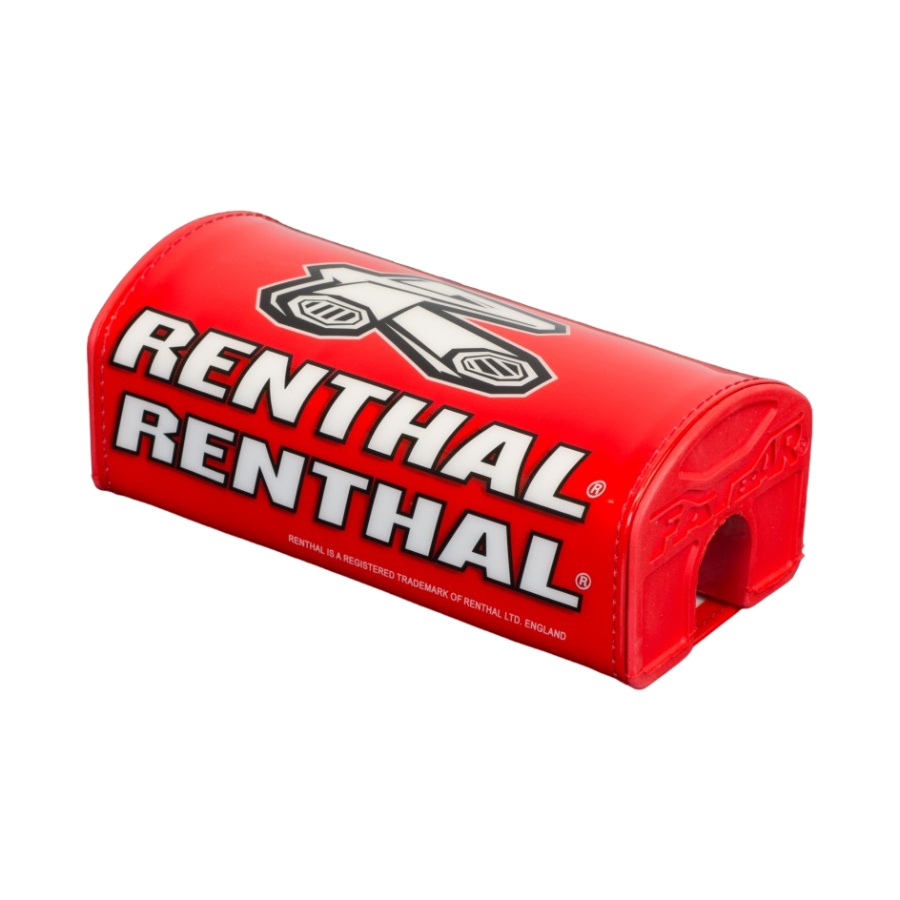 Handlebar pad Renthal red - Handlebar without crossbar R-P329