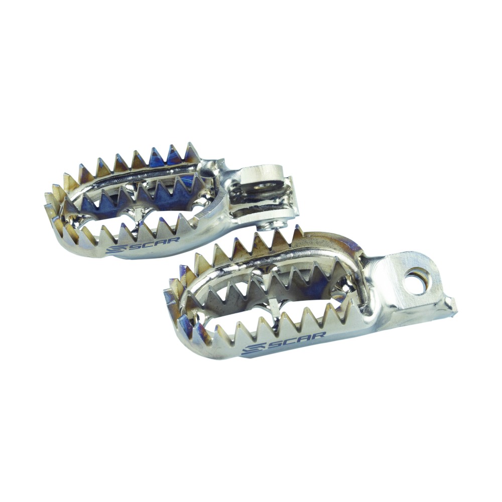 Footpegs titanium Scar Beta RR 250 (13-19) Gripper S5516