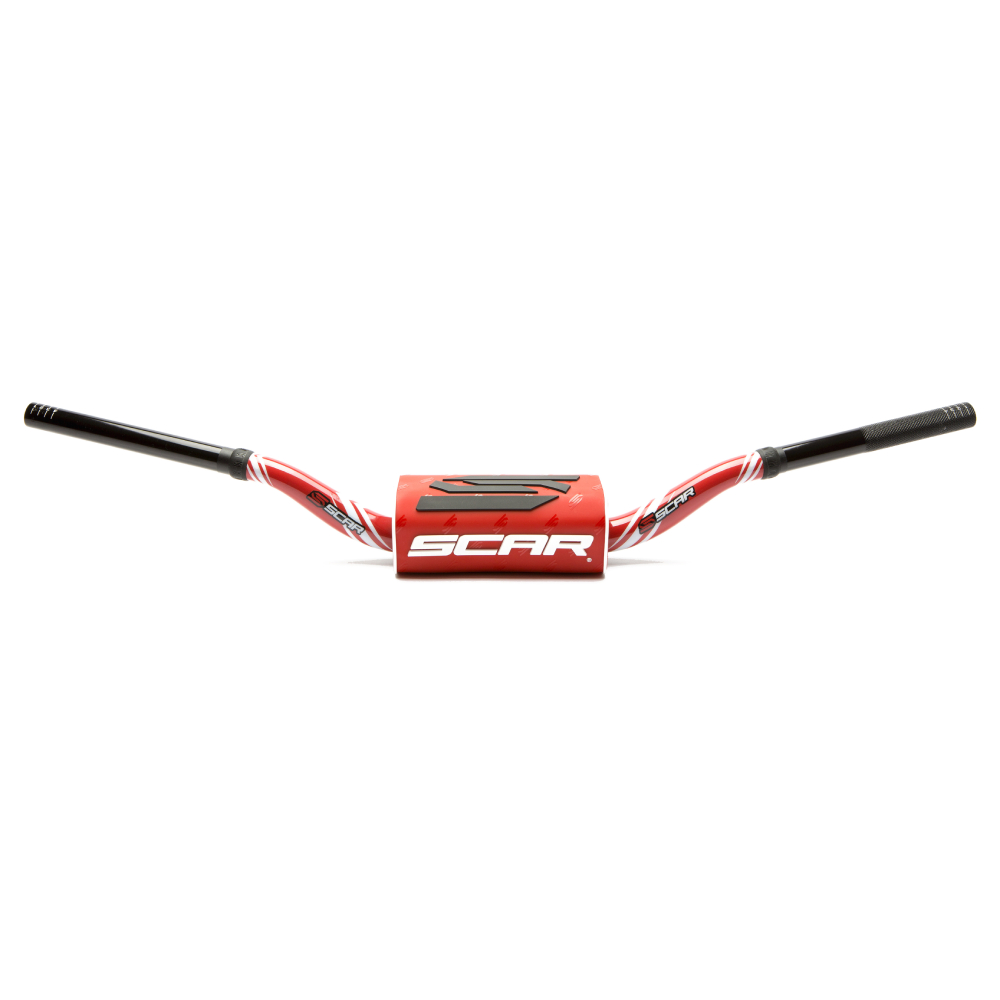Handlebar Scar 28.6 mm O2 Graphic Colour bend RC red-red S9112RD-RD