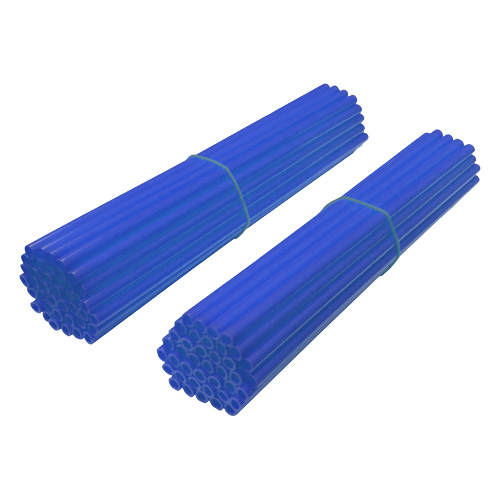 Set of 80 spoke covers blue SKSK.NB