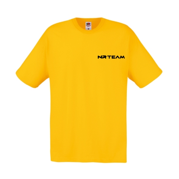 T-shirt NRTeam yellow - Size XL