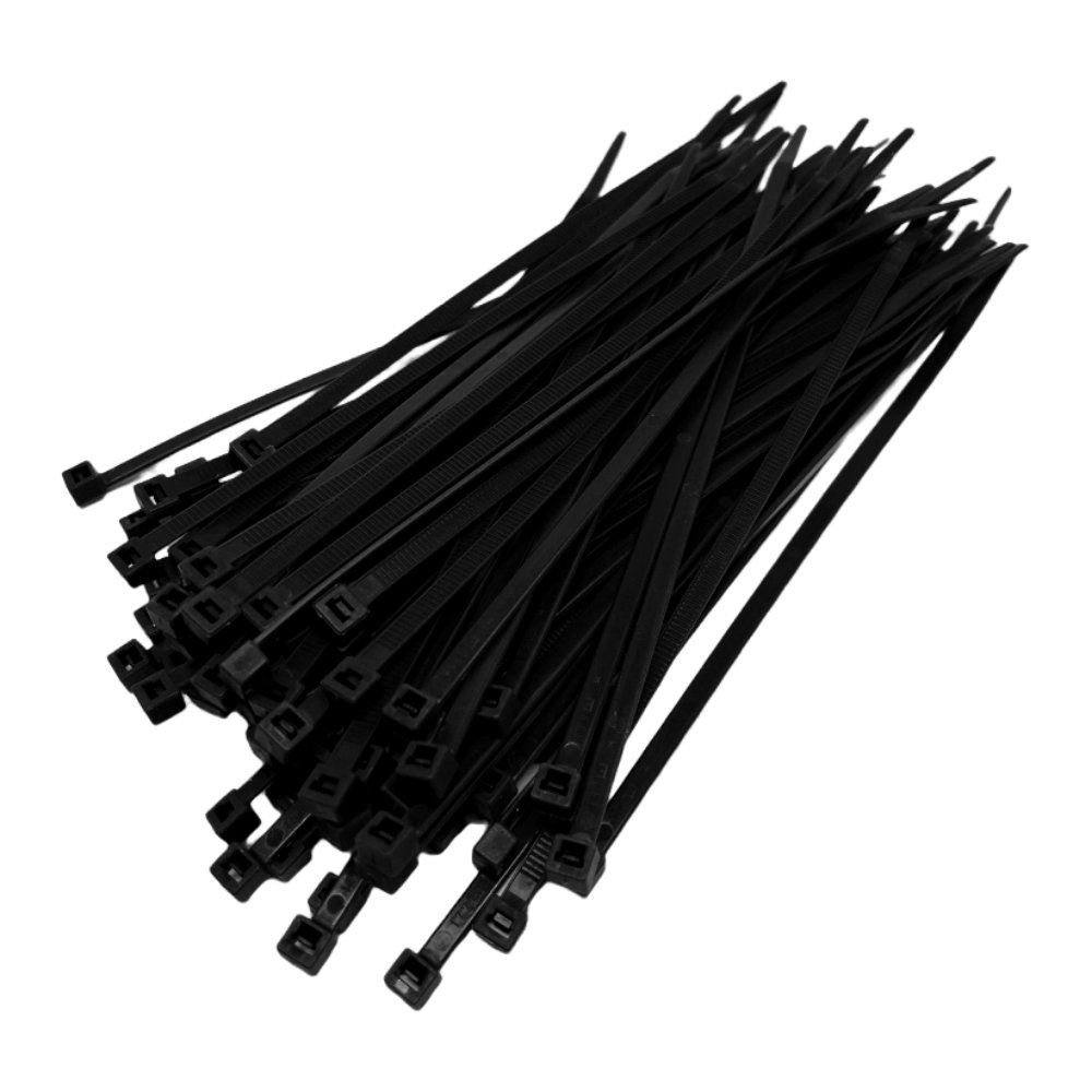 Nylon cable ties Artein 4,5 x 200 mm black VCBN0NG045200