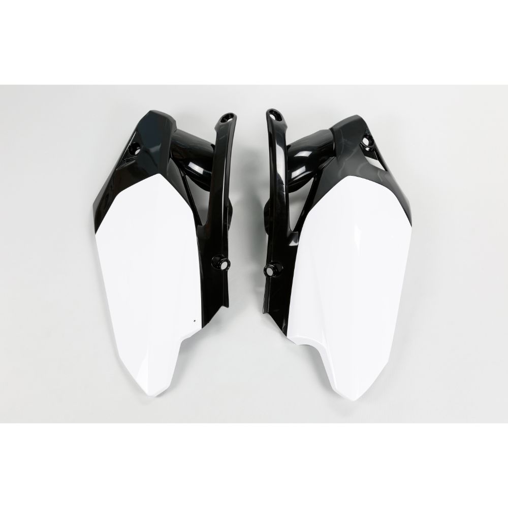 Side number plates Yamaha YZ 450 F (10-13) white e black* YA04819-046