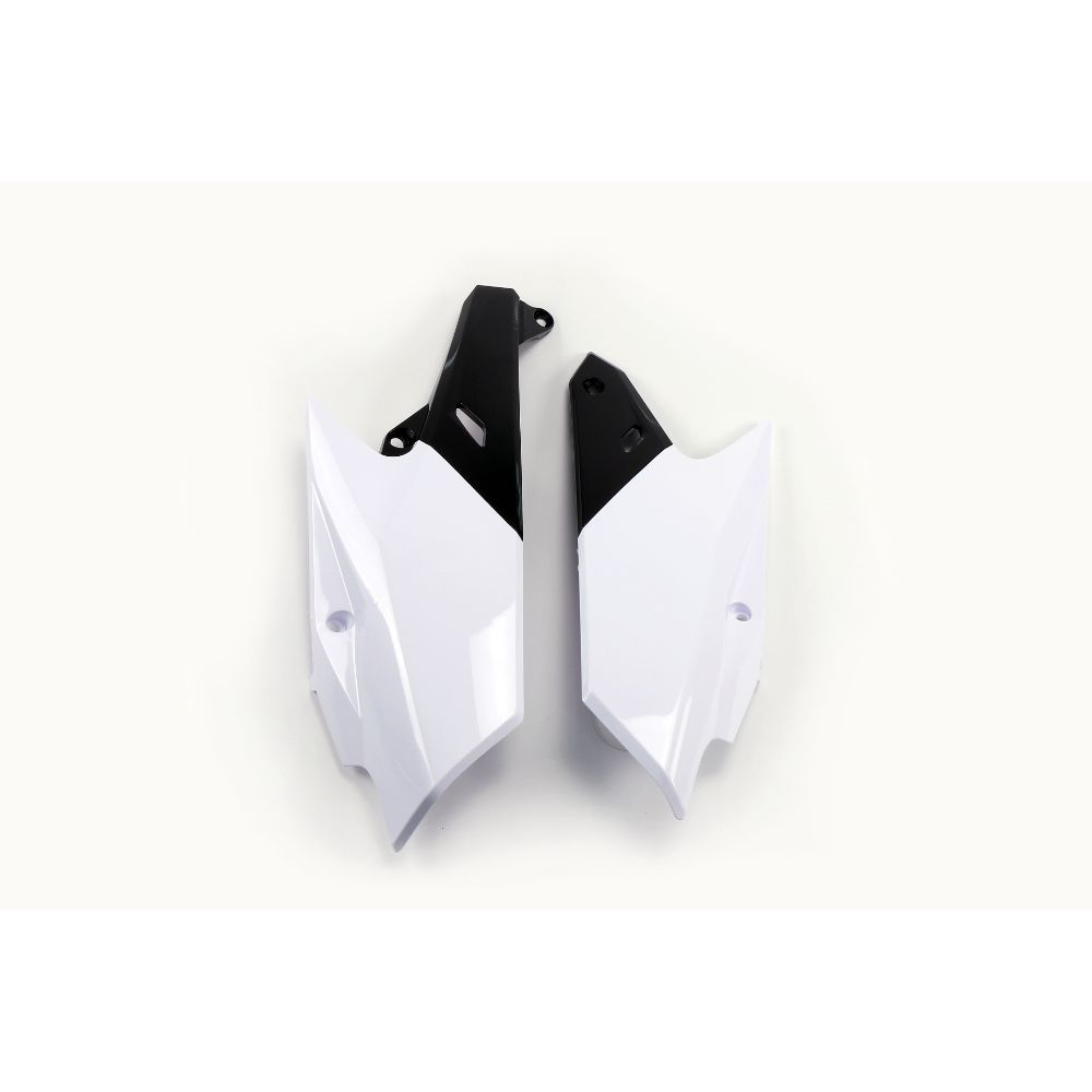 Side number plates Yamaha WR 450 F (16-18) white e black* YA04839-046
